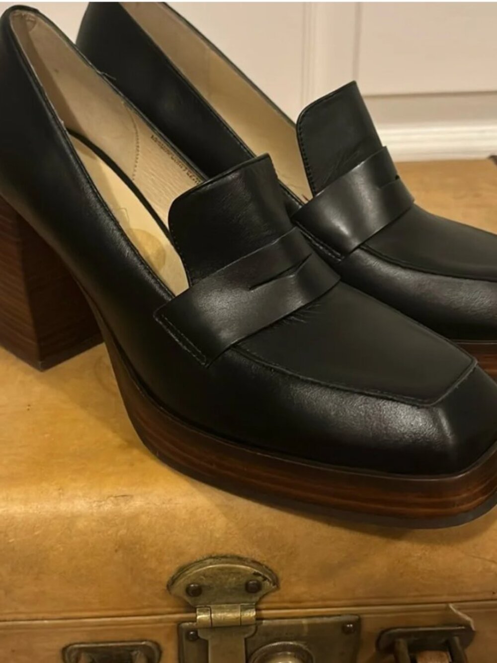 Ana Palma high heel loafer NWOT size 39 /9